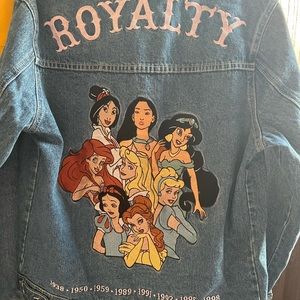 CAKEWORTHY DISNEY PRINCESS ROYALTY DENIM JACKET
